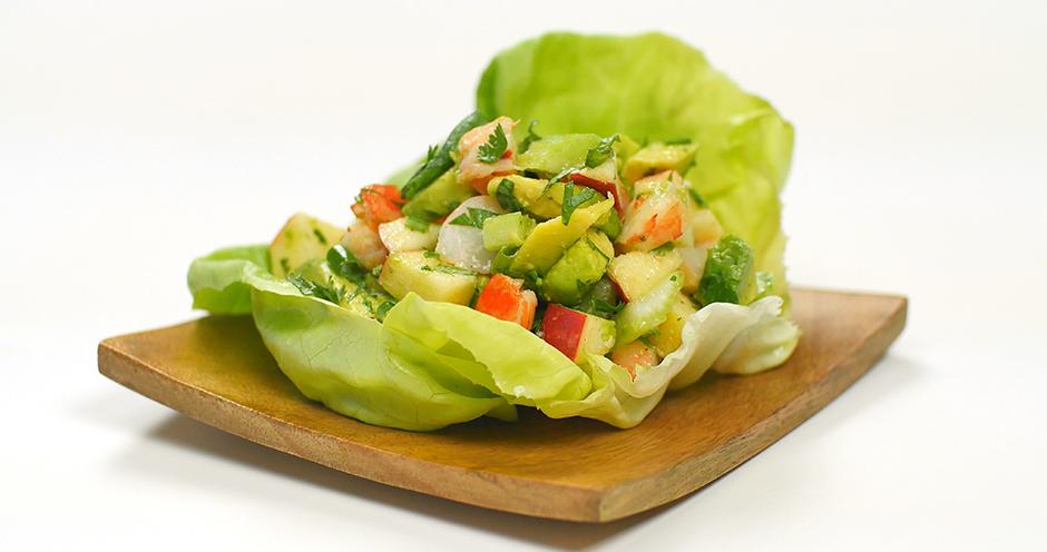 avocado and shrimp salad